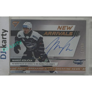2024/25 Sportzoo ELH 1. serie #NAS-MJ Maroš Jedlička New Arrivals Auto xx/60