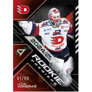 2024/25 Sportzoo ELH 2. serie #RP-11 Jakub Vondraš Rookie Premiere Limited xx/99
