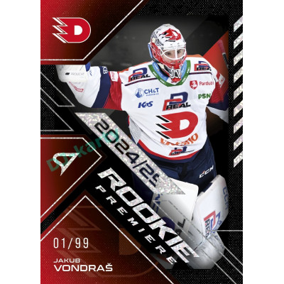 2024/25 Sportzoo ELH 2. serie #RP-11 Jakub Vondraš Rookie Premiere Limited xx/99