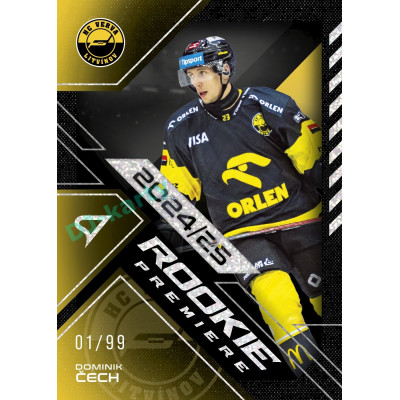 2024/25 Sportzoo ELH 2. serie #RP-16 Dominik Čech Rookie Premiere Limited xx/99