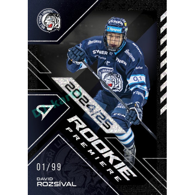 2024/25 Sportzoo ELH 2. serie #RP-21 David Rozsíval Rookie Premiere Limited xx/99