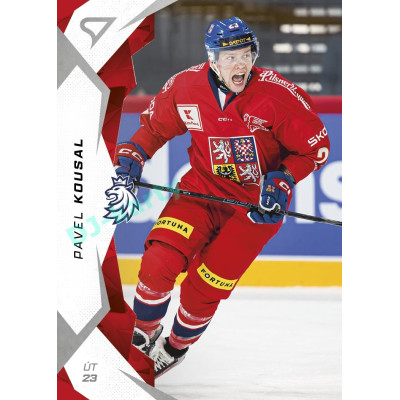 2025 Sportzoo Hokejové ČESKO #44 Pavel Kousal