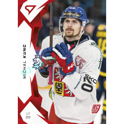 2025 Sportzoo Hokejové ČESKO #48 Michal Kunc Red