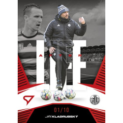 2024/25 Sportzoo Chance Liga 2. série #AL-17 Jiří Kladrubský Afterlife Red 07/10
