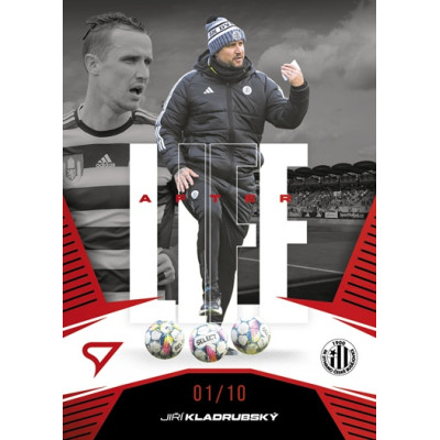 2024/25 Sportzoo Chance Liga 2. série #AL-17 Jiří Kladrubský Afterlife Red 07/10