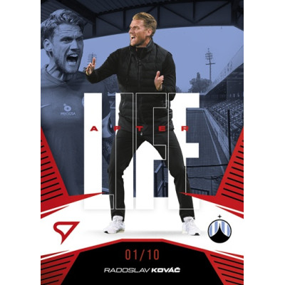 2024/25 Sportzoo Chance Liga 2. série #AL-10 Radoslav Kováč Afterlife Red 01/10