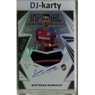2024/25 Sportzoo Chance Liga 2. série #IM-SM Svetozar Markovič Imperial Scripted Memorabilia 23/25
