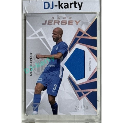 2024/25 Sportzoo Chance Liga 2. série #GJ-MK Martin Králik Game Jersey 25/70