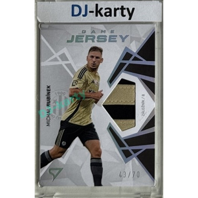 2024/25 Sportzoo Chance Liga 2. série #GJ-HU Michal Hubínek Game Jersey 43/70