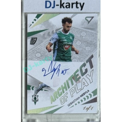 2024/25 Sportzoo Chance Liga 2. série #APS-SN Sebastian Nebyla Architect of Play Gold Auto 1/1