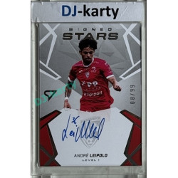 2024/25 Sportzoo Chance Liga 2. série #SL1-LE André Leipold Signed Stars Level 1 xx/99