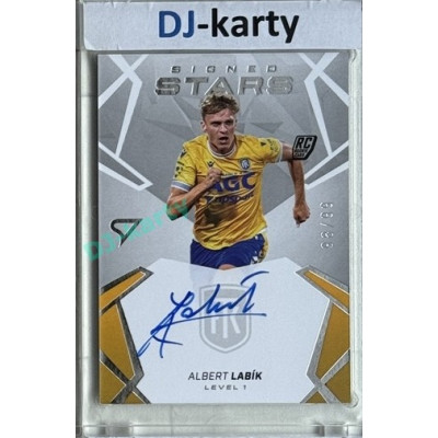2024/25 Sportzoo Chance Liga 2. série #SL1-AL Albert Labík Signed Stars Level 1 xx/99