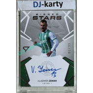 2024/25 Sportzoo Chance Liga 2. série #SL1-VZ Vladimír Zeman Signed Stars Level 1 xx/99