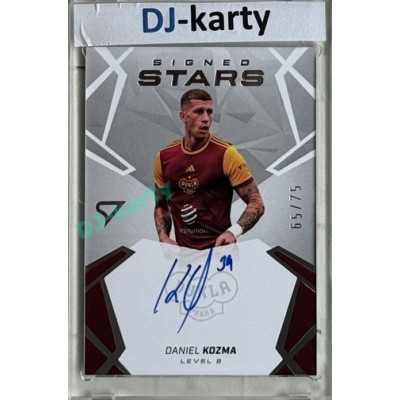 2024/25 Sportzoo Chance Liga 2. série #SL2-DK Daniel Kozma Signed Stars Level 2 xx/75