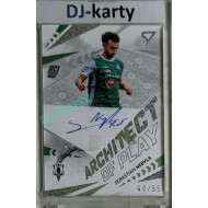 2024/25 Sportzoo Chance Liga 2. série #APS-SN Sebastian Nebyla Architect of Play Silver Auto xx/55