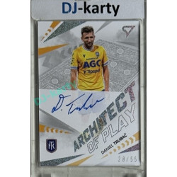 2024/25 Sportzoo Chance Liga 2. série #APS-DT Daniel Trubač Architect of Play Silver Auto xx/55