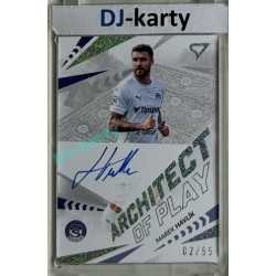 2024/25 Sportzoo Chance Liga 2. série #APS-MH Marek Havlík Architect of Play Silver Auto xx/55