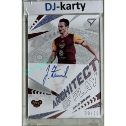 2024/25 Sportzoo Chance Liga 2. série #APS-JZ Jakub Zorenik Architect of Play Silver Auto xx/55