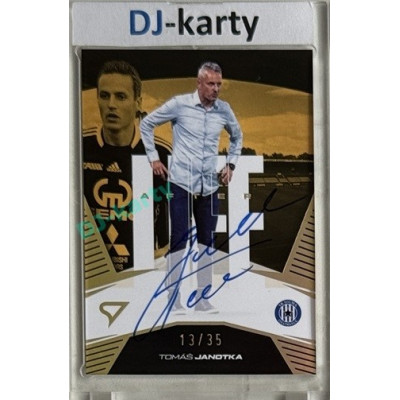 2024/25 Sportzoo Chance Liga 2. série #ALS-TJ Tomáš Janota Afterlife Gold Auto xx/35