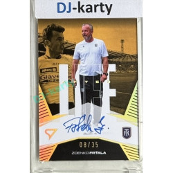2024/25 Sportzoo Chance Liga 2. série #ALS-ZF Zdenko Frťala Afterlife Gold Auto xx/35