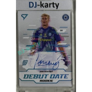 2024/25 Sportzoo Chance Liga 2. série #DDS-JK Jan Koutný Debut date Rookie Auto xx/65