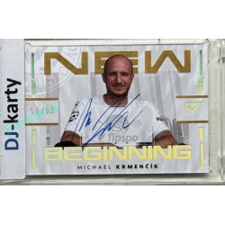 2024/25 Sportzoo Chance Liga 2. série #NBS-MK Michael Krmenčík New Beginnings Auto xx/60