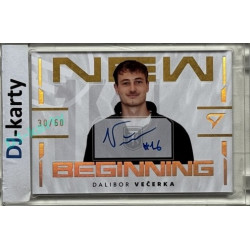 2024/25 Sportzoo Chance Liga 2. série #NBS-DV Dalibor Večerka New Beginnings Auto xx/60