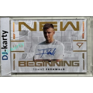 2024/25 Sportzoo Chance Liga 2. série #NBS-TF Tomáš Frühwald New Beginnings Auto xx/60