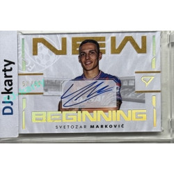 2024/25 Sportzoo Chance Liga 2. série #NBS-SM Svetozar Markovič New Beginnings Auto xx/60