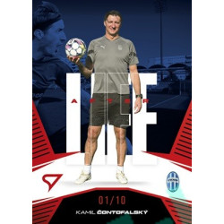 2024/25 Sportzoo Chance Liga 2. série #AL-06 Kamil Čontofalský Afterlife Red 01/10