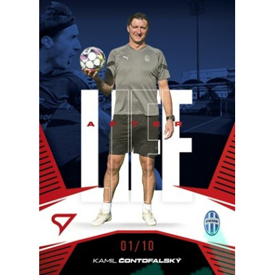 2024/25 Sportzoo Chance Liga 2. série #AL-06 Kamil Čontofalský Afterlife Red 01/10