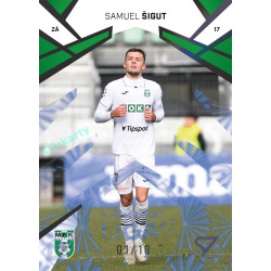 2024/25 Sportzoo Chance Liga 2. série #341 Samuel Šigut Nightfire Glow xx/10