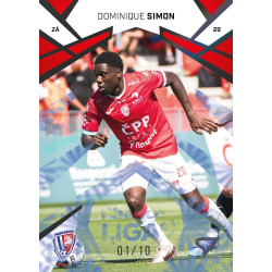 2024/25 Sportzoo Chance Liga 2. série #315 Dominique Simon Nightfire Glow xx/10