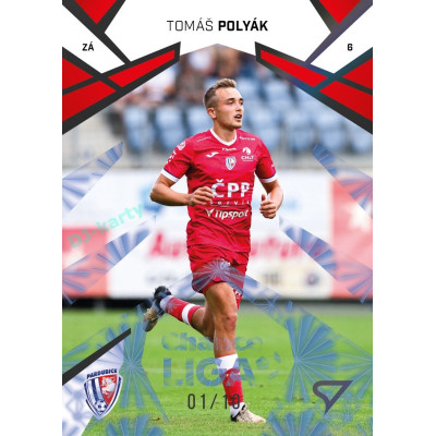 2024/25 Sportzoo Chance Liga 2. série #314 Tomáš Polyák Nightfire Glow xx/10