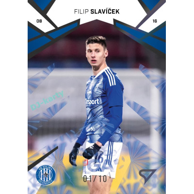 2024/25 Sportzoo Chance Liga 2. série #295 Filip Slavíček Nightfire Glow xx/10
