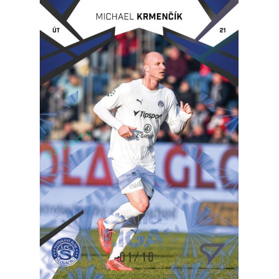 2024/25 Sportzoo Chance Liga 2. série #260 Michael Krmenčík Nightfire Glow xx/10