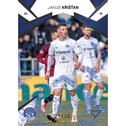 2024/25 Sportzoo Chance Liga 2. série #256 Jakub Křišťan Nightfire Glow xx/10