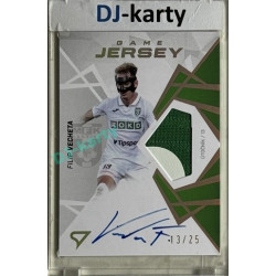 2024/25 Sportzoo Chance Liga 2. série #GJS-FV Filip Vecheta Game Jersey Auto 13/25