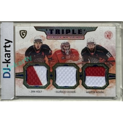 2024/25 Maxa Liga EXPO #JM-13 J. Holý / O. Cichoň / M. Novák Triple Jersey Materials 1of4