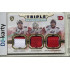 2024/25 Maxa Liga EXPO #JM-11 O. Chabada / J. Vondraš / M. Pochobradský Triple Jersey Materials 1of4