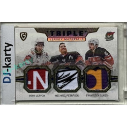 2024/25 Maxa Liga EXPO #JM-09 P. Ulrych / M. Petrásek / F. Lukeš Triple Jersey Materials 1of4
