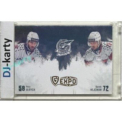 2024/25 Maxa Liga EXPO #DS-UH Petr Ulrych / Darek Hejcman Double Signatures (bez podpisu) 1of5