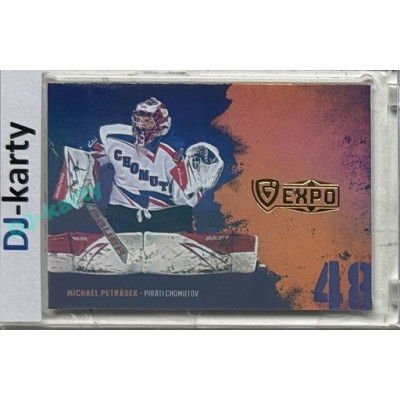 2024/25 Maxa Liga EXPO #ASGT-06 Michael Petrásek Goalie Team Signature (bez podpisu) 1of5