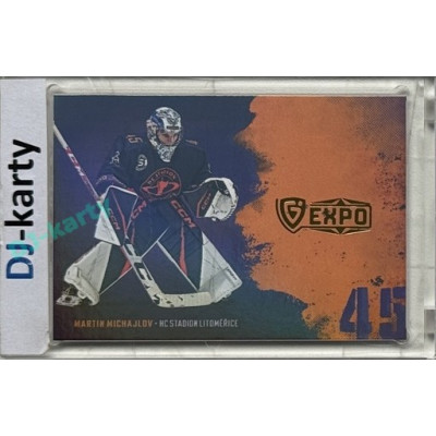 2024/25 Maxa Liga EXPO #ASGT-09 Martin Michajlov Goalie Team Signature (bez podpisu) 1of5