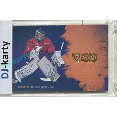 2024/25 Maxa Liga EXPO #ASGT-17 Jan Kavan Goalie Team Signature (bez podpisu) 1of5