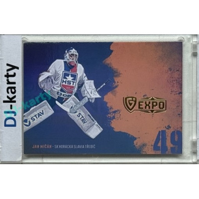 2024/25 Maxa Liga EXPO #ASGT-25 Jan Mičán Goalie Team Signature (bez podpisu) 1of5