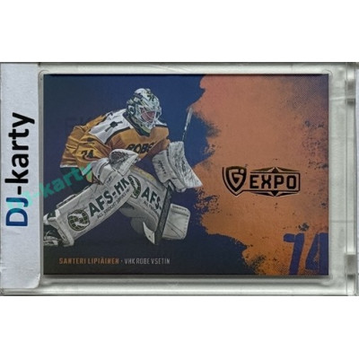 2024/25 Maxa Liga EXPO #ASGT-28 Santeri Lipiäinen Goalie Team Signature (bez podpisu) 1of5