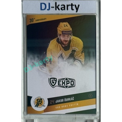 2024/25 Maxa Liga EXPO #VS-11 Jakub Ďurkáč 30 let od finále Signature (bez podpisu) 1of5