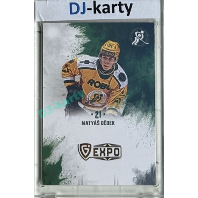 2024/25 Maxa Liga EXPO #S-VS5 Matyáš Dědek Signatures (bez podpisu) 1of5