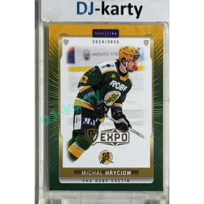 2024/25 Maxa Liga EXPO #VSE-29 Michal Hryciow Expo Gold 1of4